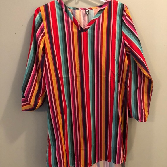 BRAND NEW - fun shift dress. - Picture 2 of 5